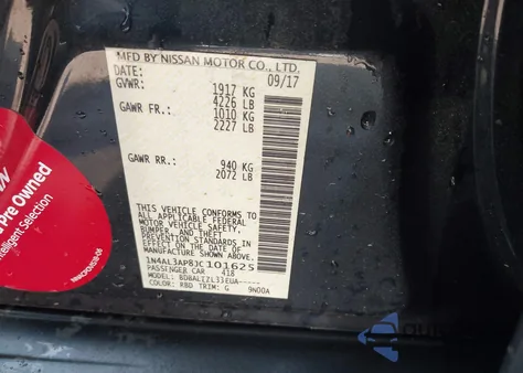 2018 Nissan Altima 2.5 Sv from USA, damaged, VIN 1N4AL3AP8JC101625